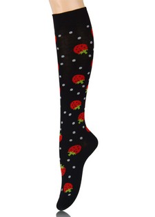 STRAWBERRY KNEE HIGH SOCKS style 3