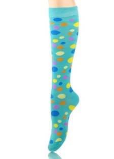 MULTI-COLOR BUBBLE KNEE HIGH style 5