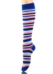 MULTI-STRIPE KNEE HIGH SOCKS style 2