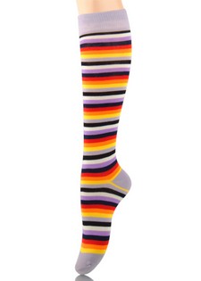 MULTI-STRIPE KNEE HIGH SOCKS style 3