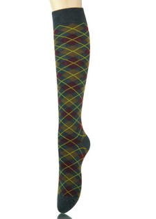 CLASSIC ARGYLE KNEE HIGH SOCKS style 4