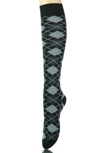 CLASSIC ARGYLE KNEE HIGH SOCKS style 6