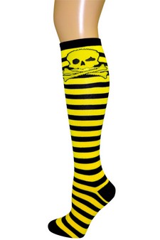SKULL SOCKS- Knee Highs style 5