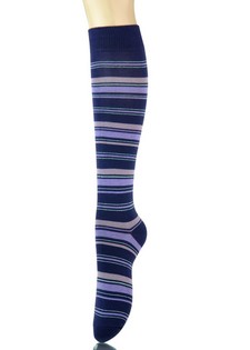 PINSTRIPED KNEE HIGH SOCKS style 5