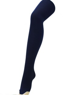 SOLID COLORED OVER THE KNEE SOCKS style 6