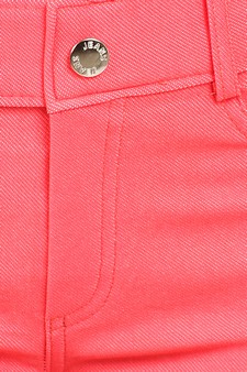 Women's Classic Jean Like Jegging Shorts (S/M only) style 6