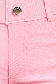 Women's Classic Jean Like Jegging Shorts (S/M only) style 6