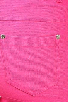 Women's Classic Jean Like Jegging Shorts (S/M only) style 5