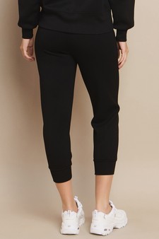 Women’s Sporty Chic Cropped Jogger style 3