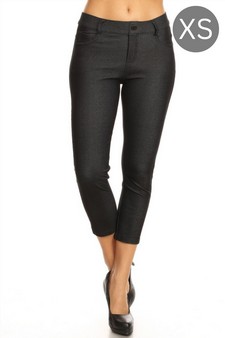 Women's Cotton-Blend 5-Pocket Skinny Jeggings (XS only)