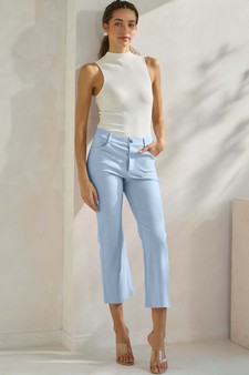 ETA 05/13/25 - Women's Classic Solid Straight Leg Crop Pants