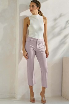 ETA 05/13/25 - Women's Classic Solid Straight Leg Crop Pants