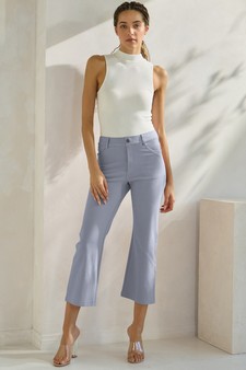 ETA 06/12/26 - Women's Classic Solid Straight Leg Crop Pants