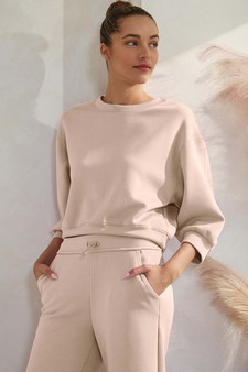 Women's High Rise Cropped Straight Leg Pants style 4