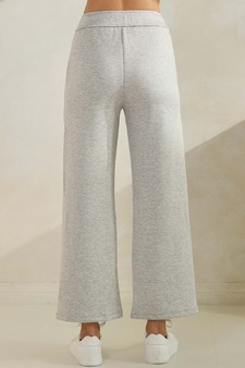 Women's High Rise Cropped Straight Leg Pants style 2