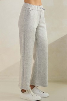 Women's High Rise Cropped Straight Leg Pants style 3