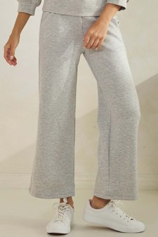 Women's High Rise Cropped Straight Leg Pants style 4