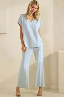 ETA 01/15/26 - Women's Thin modal Wide-Leg Crop Pants style 2