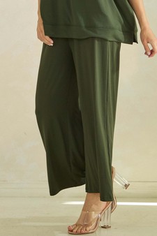 Women's Effortlessly Relaxed Fit UltraSoft Cropped Pants style 3