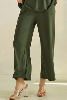 Women's Effortlessly Relaxed Fit UltraSoft Cropped Pants style 4