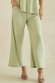 Women's Effortlessly Relaxed Fit UltraSoft Cropped Pants style 4