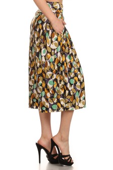Camo Leaf printed Gauchos
