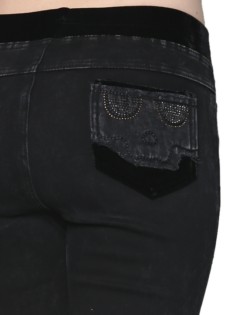 The Skull w/ Rhinestones Pocketing Fashion Leg Wear Size: S:1 M:2 L:2 XL:1 style 4