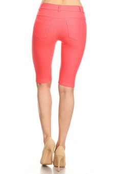 Women's 5 Pocket Classic Bermuda Shorts (3 colors; Small only) style 10