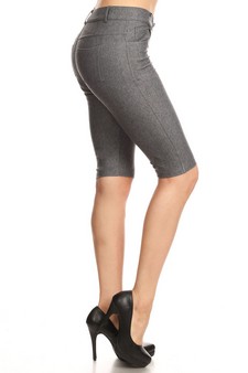 Women's 5 Pocket Classic Bermuda Shorts (3 colors; Small only) style 3
