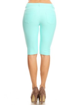Women's 5 Pocket Classic Bermuda Shorts (3 colors; Small only) style 10