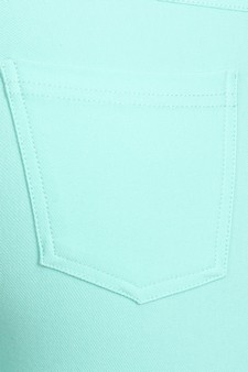 Women's 5 Pocket Classic Bermuda Shorts (Small only) style 4