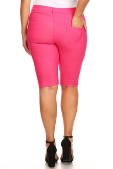 Women's Classic Bermuda Jeggings (XL size only) style 3