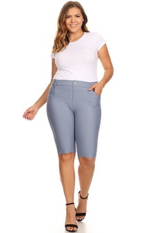 Women's Classic Bermuda Jeggings (XL size only) style 4