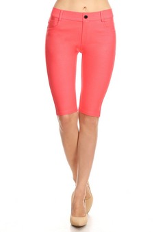Women's 5 Pocket Classic Bermuda Shorts