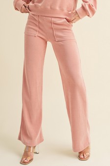 Wide-Leg Corduroy Pants