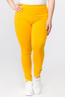 Women's Basic Pima Cotton High Rise Leggings