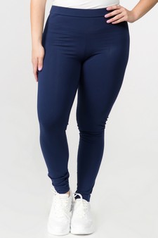 Women's Basic Pima Cotton High Rise Leggings