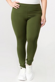 Women's Basic Pima Cotton High Rise Leggings