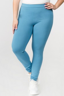 Women's Basic Pima Cotton High Rise Leggings