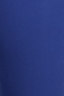 Women's Basic Pima Cotton High Rise Leggings style 4
