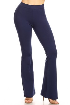 Women's High Rise Cotton Flare Leggings