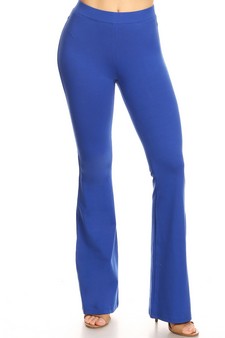 Women's High Rise Cotton Flare Leggings