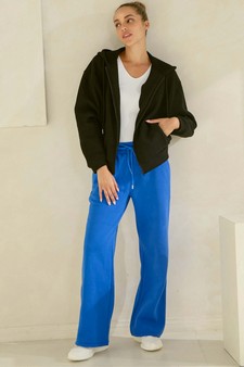 Women's Cozy Fleece Sweatpants style 4