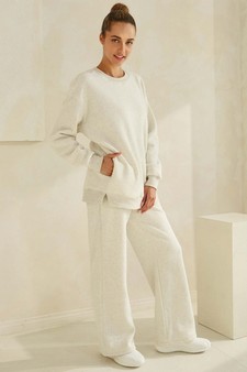 Women's Cozy Fleece Sweatpants style 4