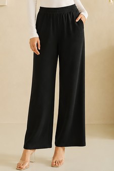ETA 06/12/26 - Everyday Relaxed French Terry Wide-Leg Pants