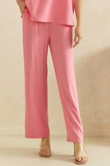 Everyday Relaxed French Terry Wide-Leg Pants style 4