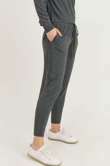 Women's High Rise Drawstring Joggers style 2