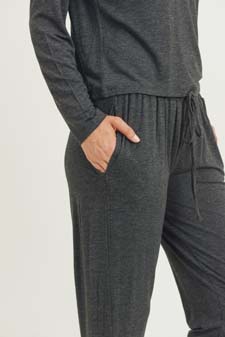 Women's High Rise Drawstring Joggers style 8