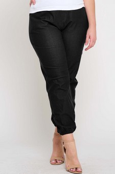 Women's Effortless Chic High-Waist Jogger Pants style 4
