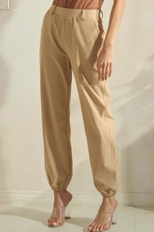 ETA 06/20/25 - Women's Effortless Chic High-Waist Jogger Pants style 3
